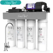 WP2-400GPD 8 Stage UV Drinking Water Filter RO Reverse Osmosis System Under Sink