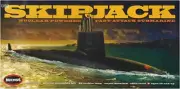 Mobius Model 1/72 US Navy Nuclear Submarine USS Skipjack Plastic Model