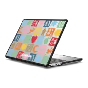 MacBook Pro 14-inch (M1 - M4) Impact Case Moomin Square Pattern Laptop Case