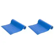 2Pcs PVC Swimming Pool Ladder Step Mat 24 X 9In Non-Slip Step Mat for Pool5456