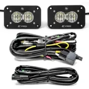 Baja Designs 487807 for S2 Pro Wide Cornering Pair Flush Mount LED Light Pod Kit