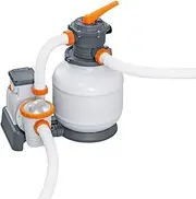 [Bestway] Flowclear Sand Filter, 8,327 L / 2,200 gal. |Cost Effective & Environmentally Friendly Above Ground Pool Filter