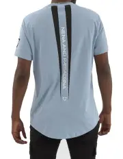 [Nena & Pasadena] Legion Dual Curved Tee in Skyway