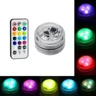 Accessories Atmosphere Lamp RGB Night Light With Remote Control Battery Powered