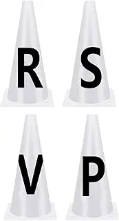 QSTDGVPW 4 Pieces Dressage Cones Comprehensive Easy to Set Up Stable