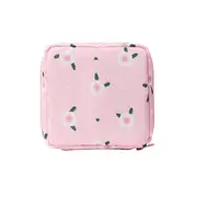 3 Pcs Fashion Flamingo Makeup Case Mini Cosmetic Bag Travel Zipper Make Up Bath Organizer Storage Toiletry Wash Beauty Women Pouch