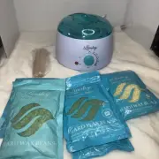 Professional Wax Heater Warmer Hair Removal Depilatory Waxing Kit With Beads