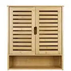 XL Wall Storage Cabinet Shelf Bathroom Kitchen Storage Cupboard Organiser Utilit