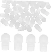 PAMINGONO 50pcs Travel Roller Bottle Inserts for Perfume Essential Oils and Aromatherapy Leakproof Design for Secure Fit Lightweight and Durable Rolling Ball Accessories