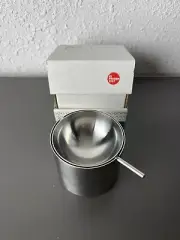 Stelton Cylinda Ashtray with Revolving Top Arne Jacobsen Mid Century with Box