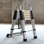 5.6 m Telescopic Aluminum Multipurpose Ladder Extension Alloy Step (2.8M + 2.8 M)
