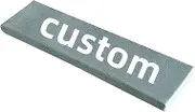 SINCERE Water Resistant Bay Window Seat Pads, Anti-Scratch Removable Cover Included, Custom Size Window Bench Sofa Couch Cushions
