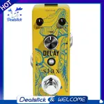 【DEALSLICK】STAX GUITAR DELAY PEDAL 模擬延遲效果踏板適用於電吉他延遲時間 25MS-6