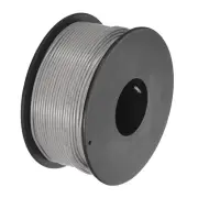 28AWG Stranded Wire PVC Hookup 50M/164ft Grey, Electrical Wire UL1007 Spool