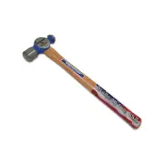 Vaughan Commercial Ball Pein Hammer, Hickory Handle, 15 In