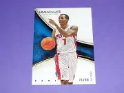 2013-14 Immaculate BRANDON JENNINGS #61 Premium/99 Detroit PISTONS Oak Hill Acad