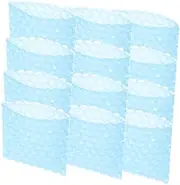 JEWEDECO 100pcs Heart Shaped Pouches for Shipping Protective Packaging Envelopes for Glasses Ceramics and Electronics Shockproof for Mailing and Moving