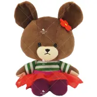 在飛比找蝦皮購物優惠-日本 JACKI 小熊學校 傑琪 條紋 洋裝 毛絨 娃娃