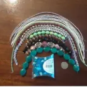 Acrylic Beads Strands Lot #32 - 17 Strand