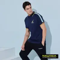 在飛比找momo購物網優惠-【NAUTICA】男裝 COMPETITION撞色肩線短袖P