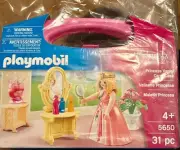 Playmobil Princess Vanity Carry Case pink set 5650 new sealed