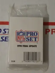 1990 Pro Set NFL Football Final Update Set EMMITT SMITH ROOKIE #800 Offensive