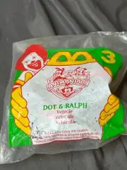 McDonald's Happy Meal Animaniacs Stretchers Dot & Ralph Vehicle Toy #3 NIP 1994