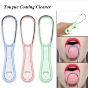Oral Hygiene Tongue Brush Oral Care Cleaning Tool Tongue Scraper Reusable
