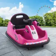 Kids Ride On Car Bumper Kart 6V Electric Toy Car Remote Control Pink Fun G RT-PK