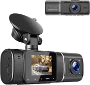 Dual Dash Cam FHD 1080P Front Inside Cabin Car Camera Driving Recorder for Car