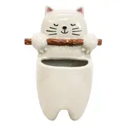 LVD Ceramic Planter Milo Decorative Flower Plant Pot Home Table Decor 21x14cm