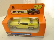 1997 MATCHBOX SUPERFAST #38 YELLOW PONTIAC GTO JUDGE NEW IN BOX
