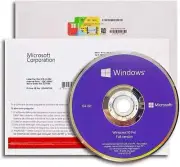 Windows 10 Pro DVD 64-Bit Genuine Microsoft Lifetime License Sealed