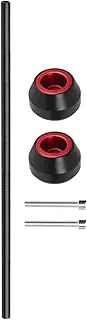 Motorcycle Falling Protection, Compatible with H&onda CBR 1000RR CBR1000 RR CBR1000RR 2008-2020 Front and Rear Axle Sliders Fork Wheel Protection Crash Pad Kit (Color : Rear Wheel red) (Color : Rear