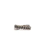 [GOTI] Crossed Ring Silver