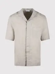 [Paolo Pecora] Paolo Pecora-Shirts Light Brown-Uomo S