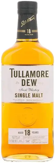 Tullamore Dew 18 Year Old Single Malt Irish Whiskey 700ml