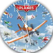 Disney Planes Dusty Frameless Borderless Wall Clock Nice For Gifts or Decor B227