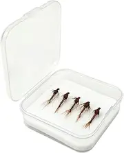 Eigell 5X Fly Fishing Lures Support with Hook for Activities Enthusiasts Freshwater