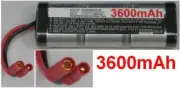 BATTERIE 7.2V 3600mAh Type NS360D37C118 Connector Gold Plug For RC Racing Car