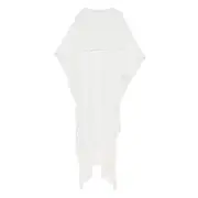 [De Santis] De Santis Silk Top ONE SIZE WHITE