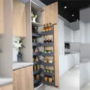 Nero Open-Out Tandem Pantry - 1700mm Height - for 450mm Wide Cabinet - Internal Unit