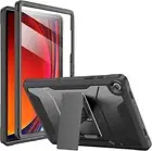 Case for Samsung Galaxy Tab A9+/ Plus with Built-in Screen Protector & Kickstand
