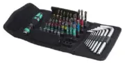 Wera DRIVER BIT SET 52Pcs Hexagon, Phillips, Pozidriv, Slotted & Torx Head