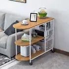 Rolling Kitchen Island Serving Cart Kitchen Countertop Bench Cart Side End Table