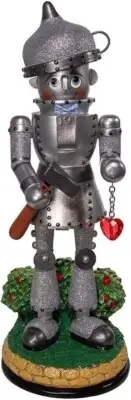 Kurt Adler Hollywood Nutcrackers Wizard of Oz Tin Man 18" Nutcracker New in Box