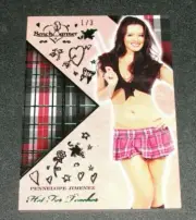 2018 Benchwarmer PENNELOPE JIMENEZ Hot For Teacher #25 Green Foil/3 PLAYBOY Hot