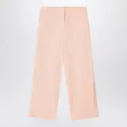[Burberry] Light pink pants in cotton blend 12 Y Pink
