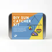 Gift Republic DIY Sun Catcher Kit Hanging Window Decor Art Craft w/ Tin Can