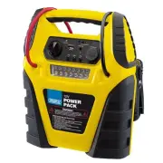 Draper 12V Jump Starter Power Pack With Compressor DC Socket And USB 90643